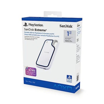 SanDisk Extreme V2【 PS5 官方授權 SSD外接硬碟】行動固態硬碟 1TB 2TB 台灣保固