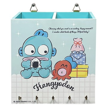 Sanrio 三麗鷗 多用掛勾收納盒 151 x 116 x 150mm  人魚漢頓  1個
