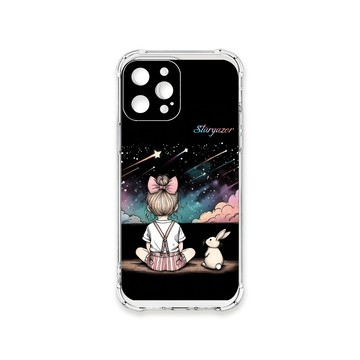 iPhone 13 Pro Max 殼 TRON IPhone 13 PRO MAX 觀星小女孩 四角防摔殼 手機殼