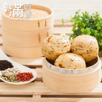 滿面香 五穀全稞麥-無糖(4顆入)