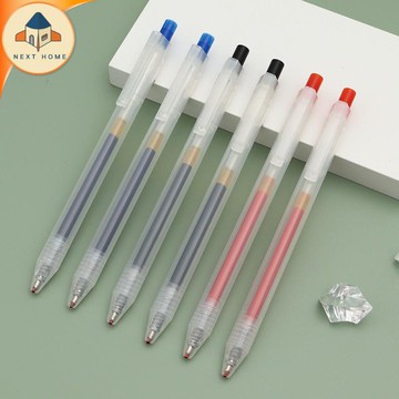 【台灣現貨】自動原子筆 按壓 中性筆 原子筆 水性筆 原珠筆 辦公用品 紅筆 藍筆 黑筆 上課 0.5mm