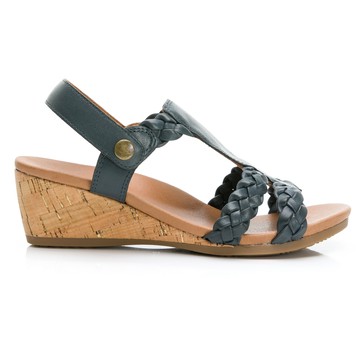 【官網限定 Outlet 零碼出清】風格編織厚底涼鞋 楔形鞋(女228063670)