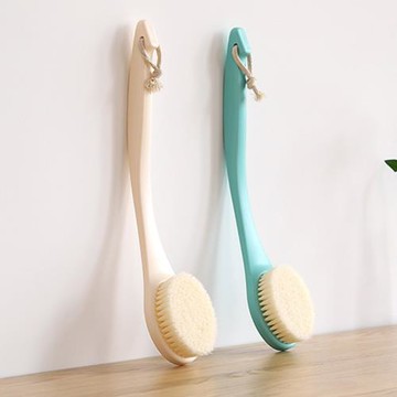 日本長柄洗澡刷子硬軟毛后背刷成人搓背神器強力搓澡不求人沐浴刷