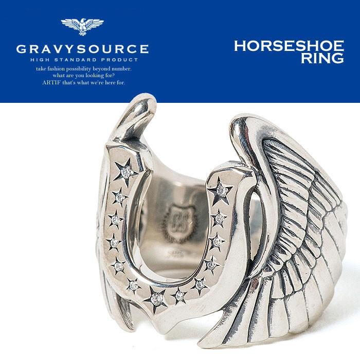 先行予約 グレイビーソース リング GRAVYSOURCE HORSESHOE RING 通販