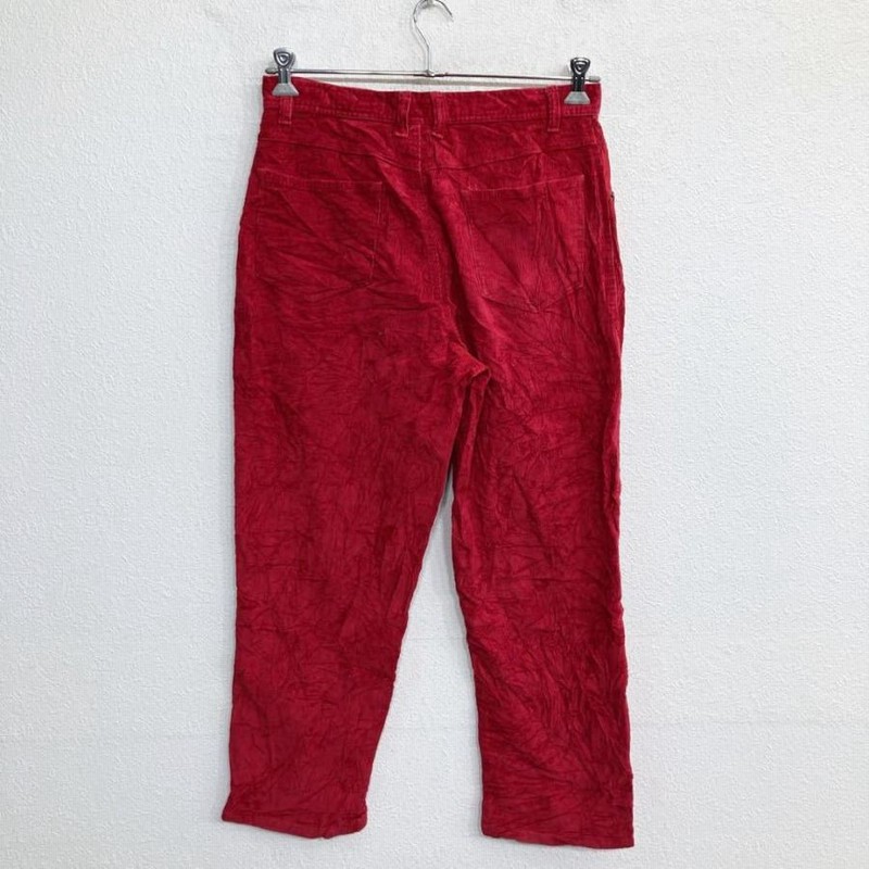BILLBLASS コーデュロイパンツ W32 ストレッチ レッド 古着卸 アメリカ 