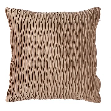 KUIBAO 快豹生活 Wave海浪紋軟抱枕 不含芯  45 x 45cm  咖啡色