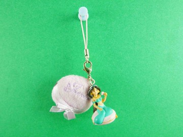【震撼精品百貨】公主 系列Princess 吊飾-收機螢幕擦-阿拉丁公主圖案 震撼日式精品百貨