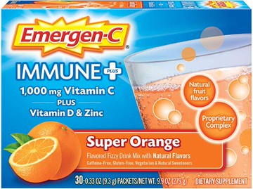 Emergen-C Immune Plus Super Orange 30 Packets