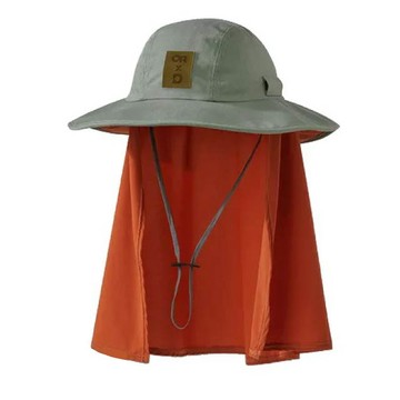 Outdoor Research 美國 OR x Dovetail Field Hat UPF50+ 抗紫外線護頸兩用帽/抗UV防曬後遮休閒遮陽帽/287980-2150 灰綠