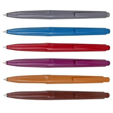 寒暑假必備【史代新文具】SKB G-1202 0.5mm 復古色按動鋼珠筆(6色可選)