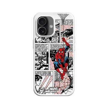 iPhone 17 SolidX 白 - 迪士尼-漫威 Marvel - 蜘蛛人-漫畫風格