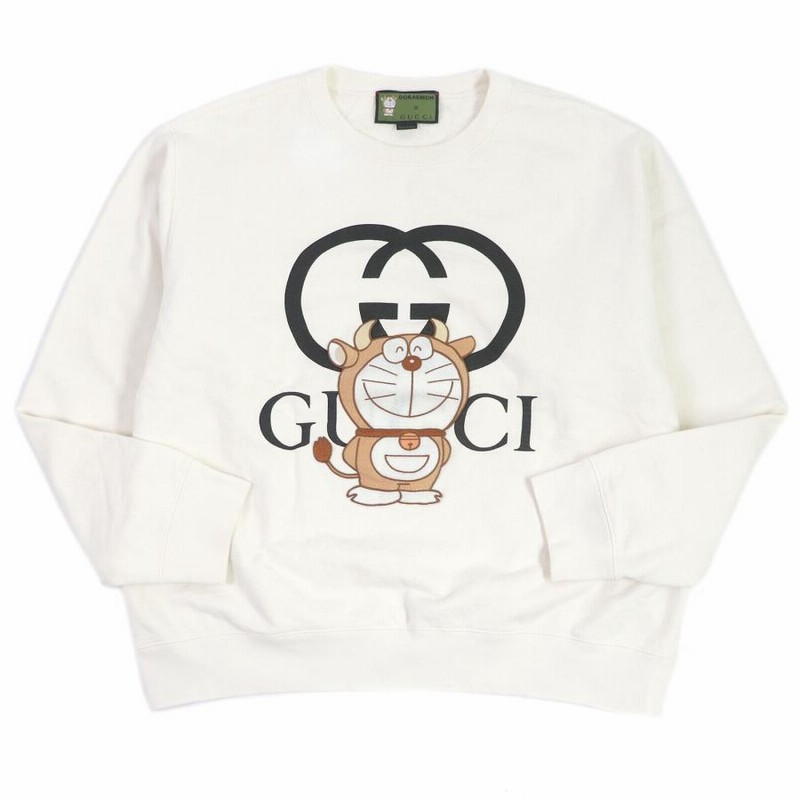 良品□GUCCI グッチ 626990 ドラえもん インターロッキングG エン 