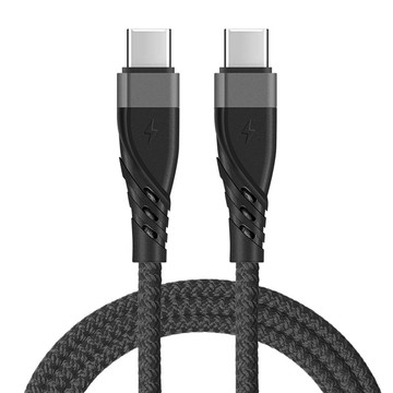Type-C公對公PD充電60W數據編織傳輸線(122CC) 廠商直送