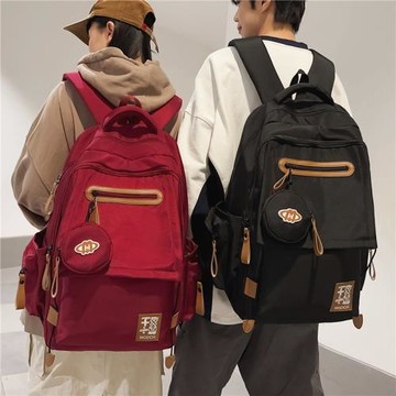 初中生高中生大學生小學生書包男士大容量旅行2025新款雙肩背包女