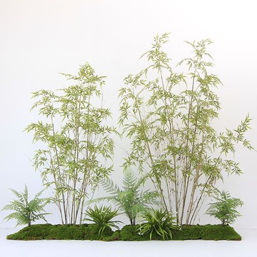 公司貨 免運 可開票 造景 仿真 造景配件 裝飾 仿真竹子軟裝造景室內外裝飾陽臺庭院隔斷擋墻酒店專用新中式景觀