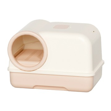 UrbanPaw 奶糕通道貓砂盆  58 x 39 x 39cm  奶油黄  1個