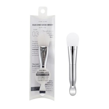 星之冠SK兩用面膜刷-矽膠款