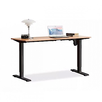 源氏木語橡木原木色電動升降桌1.4米 Y00R01 黑色 (H014361687)
