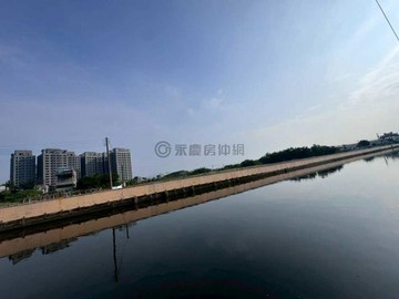 橋頭頂塩田段兩面臨路現況魚塭｜高雄市橋頭區頂塩田段