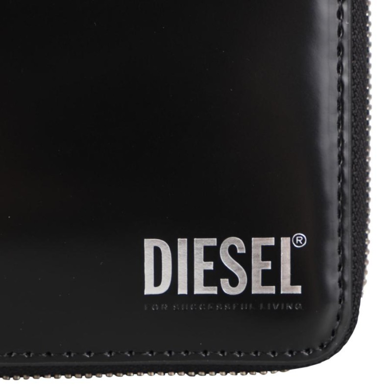 ディーゼル DIESEL 二つ折り財布 メンズ ラウンドファスナー HIRESH XS