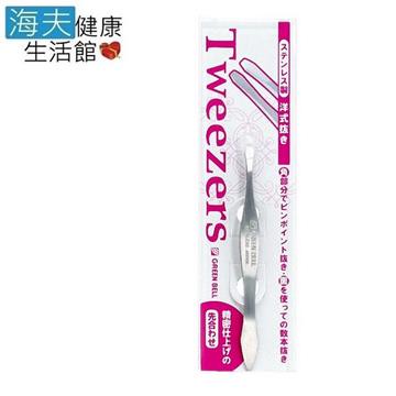 【海夫健康生活館】日本GB綠鐘 PSG 鍛造鋼 平式寬口毛拔 雙包裝(PSG-013)