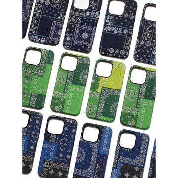 【瑕疵清倉】小眾腰果花布料適用蘋果iPhone12131415ProMax磁吸Magsafe手機殼套