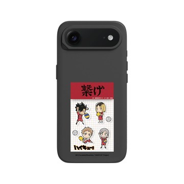 iPhone Air SolidX 黑 - 排球少年 Haikyu!! - 音駒貼紙包設計款