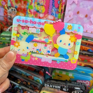 【甄選好物🌸】花小兔周邊 花小兔卡套證件套 花小兔亞克力搖搖樂卡套 身份證校園飯卡交通卡防丟卡套 搖搖樂卡套