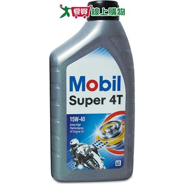 ★6件超值組★美孚 超級4T機油1L (15W40)【愛買】