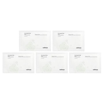 Celimax, 積雪草安瓶美容面膜，5 片，每片 0.91 盎司（27 毫升）