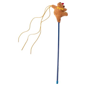 PETSVILLE 派思维 芒芒熊逗貓棒 耐抓 50 x 8cm  芭蕾熊  1支