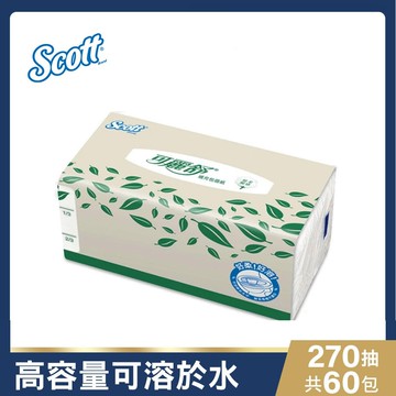 超大容量補充面紙(270抽x60包)x10箱