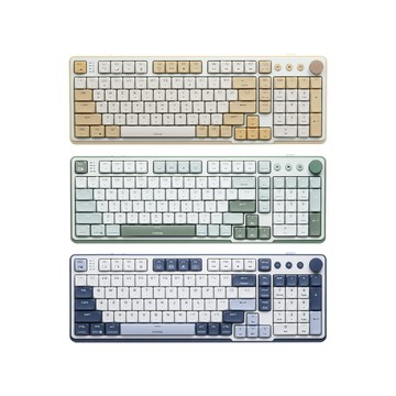 i-Rocks K107R RGB 熱插拔 三模 矮軸 機械鍵盤