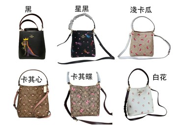 ~雪黛屋~COACH 水桶包小容量國際正版保證進口防水防刮皮革品卡購證塵套提袋等候10-15日C60731