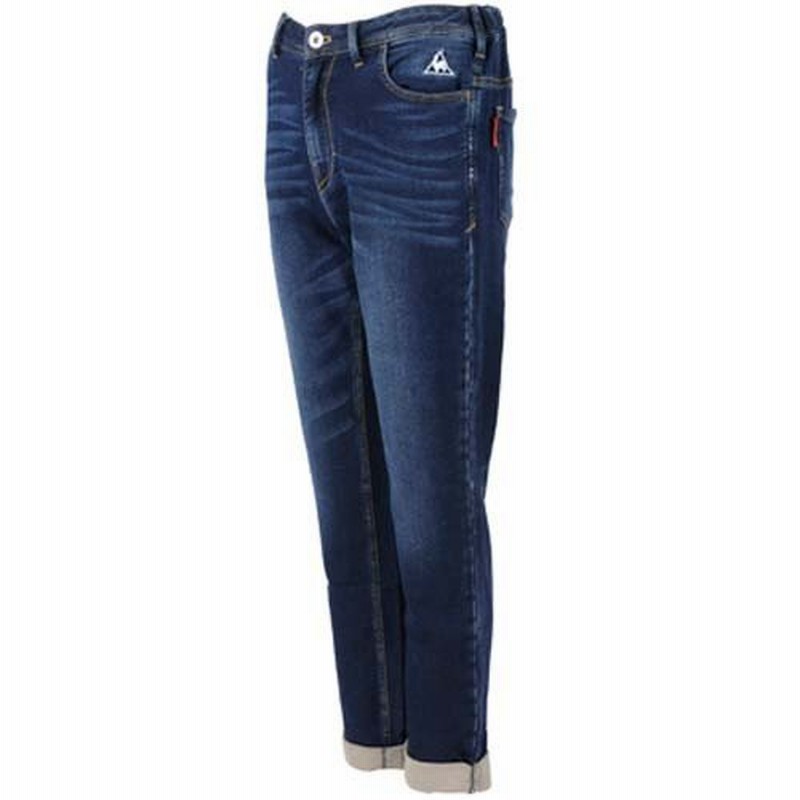 Le Coq Sportif ルコックスポルティフ レディーススポーツウェア スポーツカジュアルボトムス 他 デニム風スウェットロングパンツ Ql Nvb レデ 通販 Lineポイント最大0 5 Get Lineショッピング