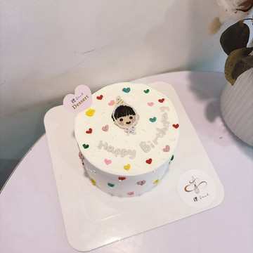 小寶寶生日蛋糕 客製化 繪圖蛋糕 生日 節日 紀念日 客製化蛋糕
