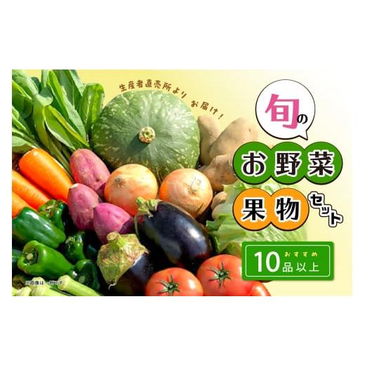 ふるさと納税 熊本県 八代市 生産者直売所よりお届け！おまかせ旬のお野菜・果物セット！ おすすめ10品以上