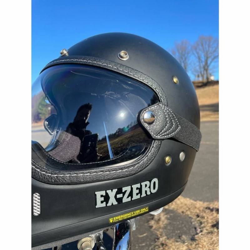 SHOEI EX-ZERO 専用設計 ゴーグル シルバー ミラーシールド - ヘルメット