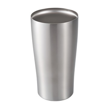 樂司廚品 雙層304不鏽鋼鋼杯 350ml 經SGS認證  銀色  1個