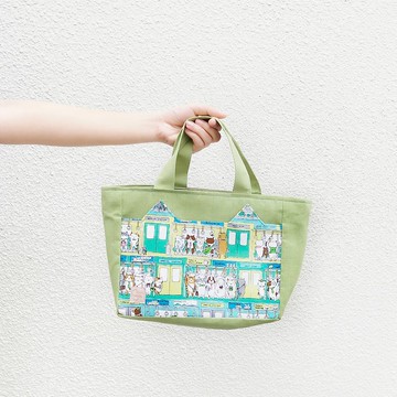 通勤貓貓 小餐包/便當袋/餐袋/野餐袋/手提袋