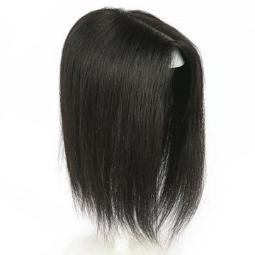 假髮片真髮絲-20cm補髮片自然逼真女假髮73us7【獨家進口】【米蘭精品】