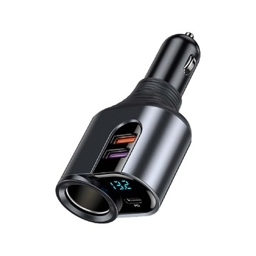 Songwin嚴選 AD-PD800 萬向車用充電器127W(PD+USB-A+Type-C)