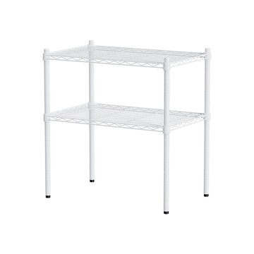 【Y HOUSE】70x45x75公分 輕型兩層鐵架 鐵力士架 層架-烤漆白