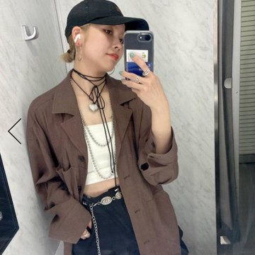 含胸墊HE0613 周末梨香 羅紋吊帶背心 裹胸 25夏季 女