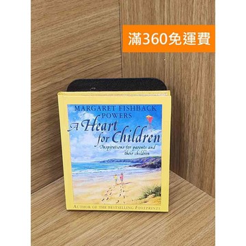 【雷根360免運】【送贈品】A HEART FOR CHILDREN #七成新【Q-B2373】