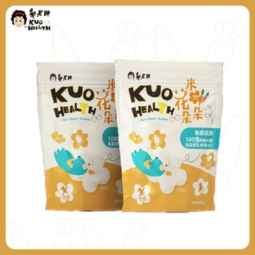 【郭老師】後生元米花朵朵米餅 - 紅蘿蔔口味