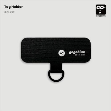 gogoblue手機掛繩防丟神器 尼龍布質固定夾片斜挎繩子通用貼片
