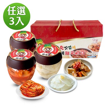 【韓味不二】韓味道泡菜禮盒組