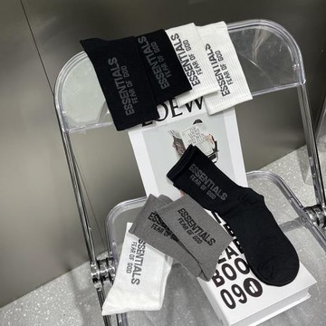 做口碑 不好不上！FOG高街字母ins潮牌籃球襪運動中筒襪男女3488