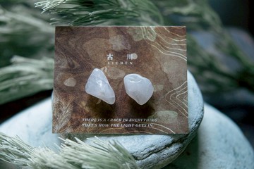 CRACK | 礦物系耳環 |  EARRINGS